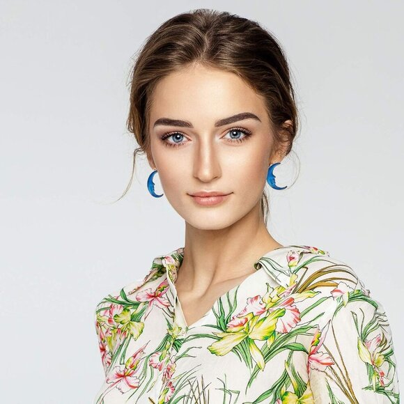 Jewelry Charms Set Alloy Sun Moon Stars Enamel Gold Silver for DIY Crafts - Picture 7 of 7